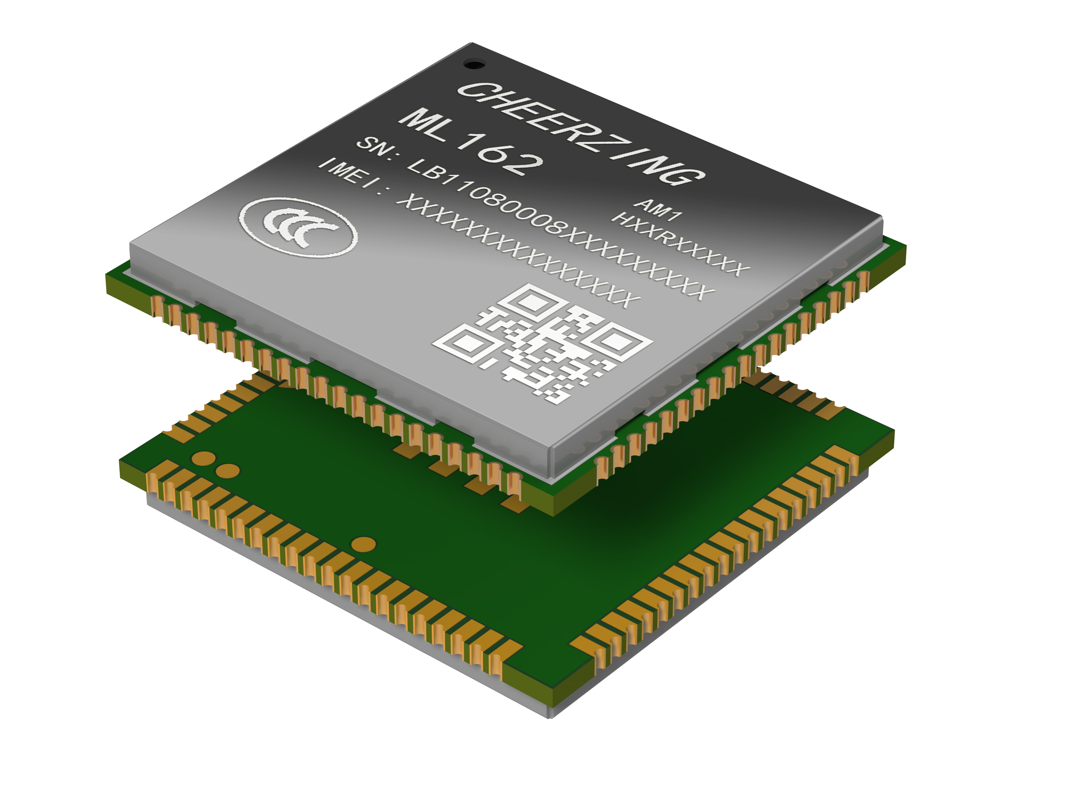 ML162 LTE Cat.1/GPS+BDS/多网络制式覆盖/支持多种通信协议