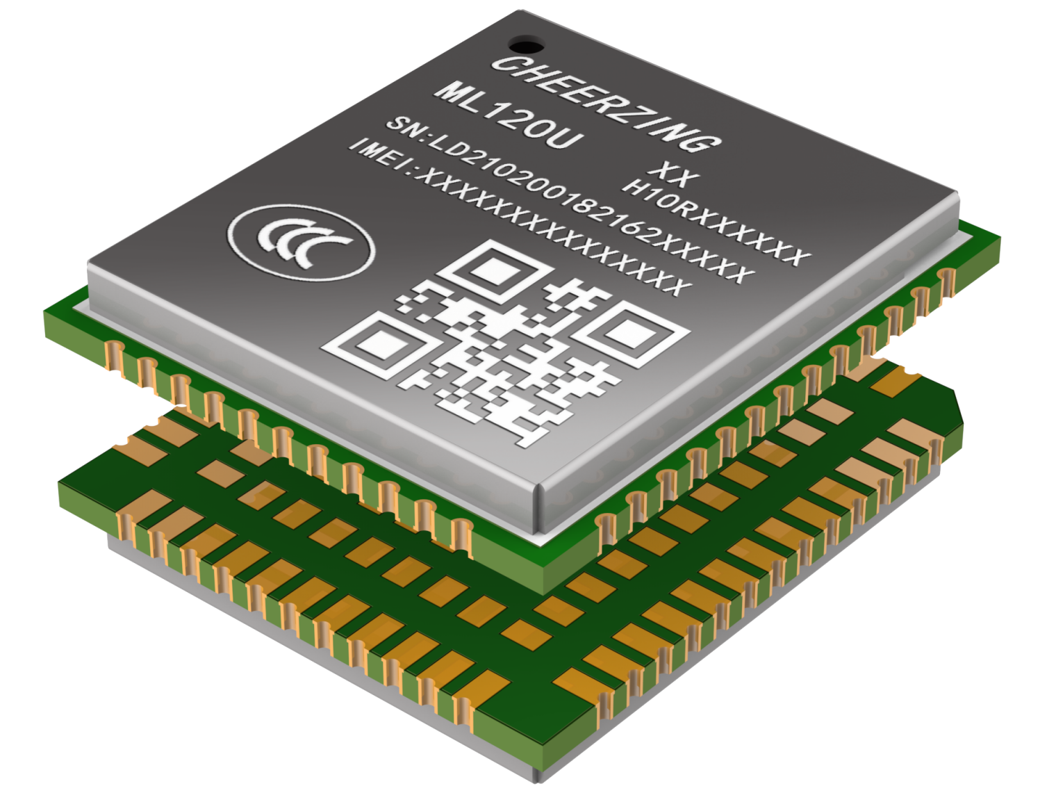 ML120U LTE Cat.1/LCC+LGA/多种通信协议/丰富的扩展接口